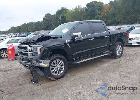 2024 Ford F-150 Lariat из США, поврежденный, VIN 1FTFW5L52RFA75628